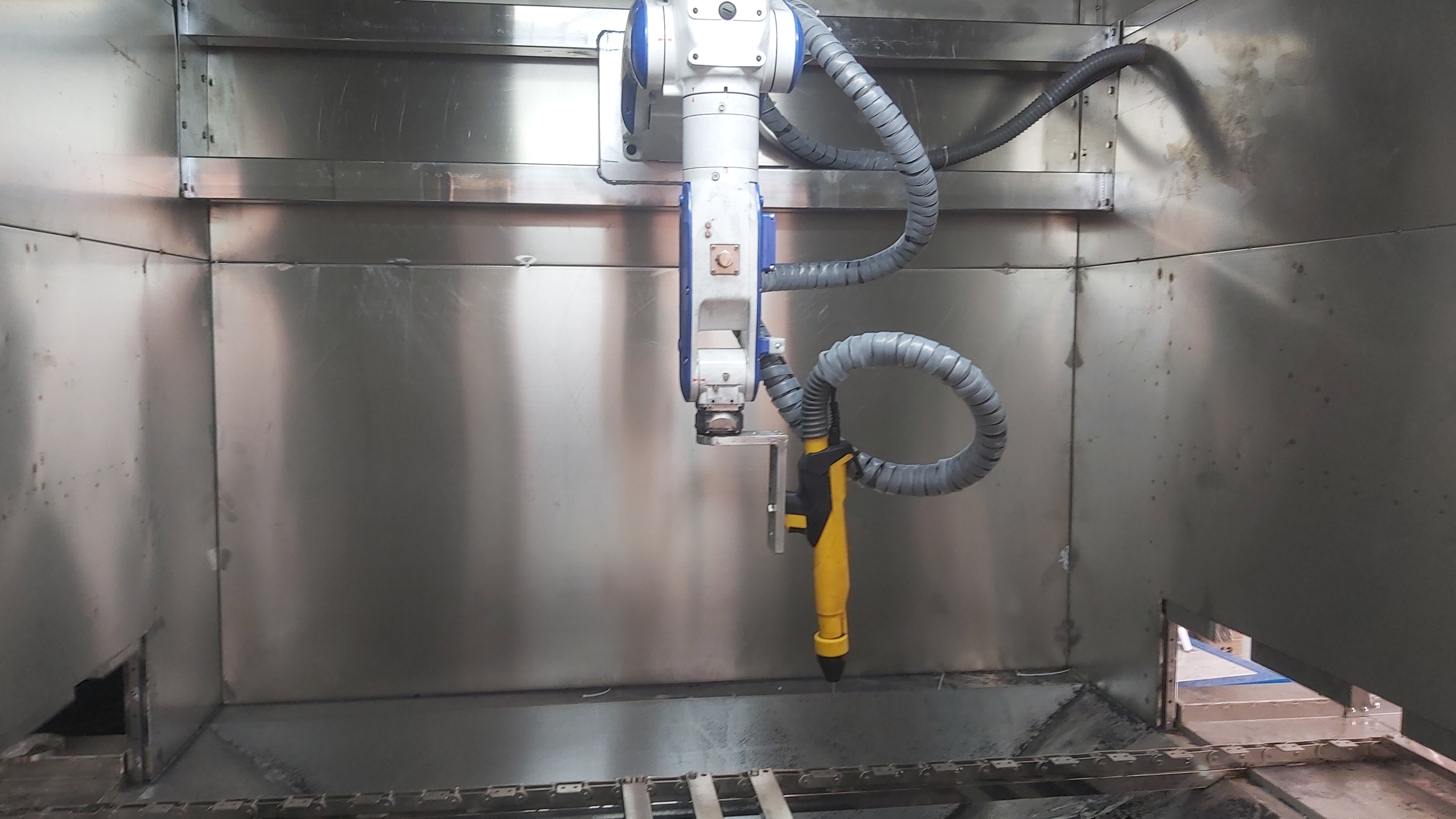 全自动机器人静电植绒设备